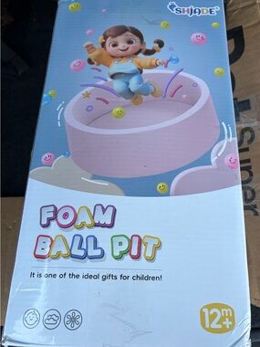 Foam Ball Pit - Blue